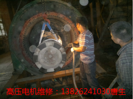 高壓電機(jī)維修保養(yǎng)吹風(fēng)清理灰塵的工藝順序圖解